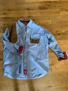 BRAEVAL Artemis Chambray Shooting or Hunting Shirt 

Men’s XL
